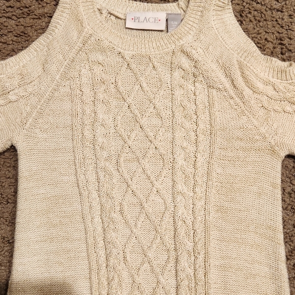 Cold Shoulder Sweater Dress - Picture 2 of 4